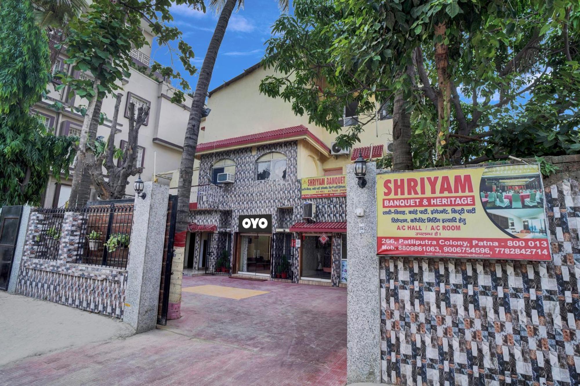 Super Hotel O Om Shriyam Banquet And Heritage Patna  Dış mekan fotoğraf
